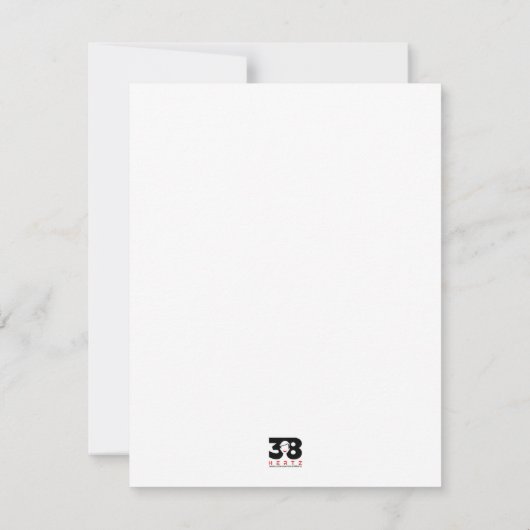 De Scarf Note-kaarten Notitiekaartje (Achterkant)