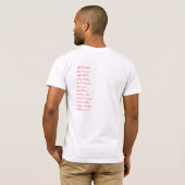 De Scarlet-brief T-shirt (Achterkant volledig)