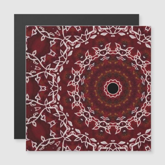 De Scarlet Labyrint Magnetische Kaart (Voorkant / Achterkant)