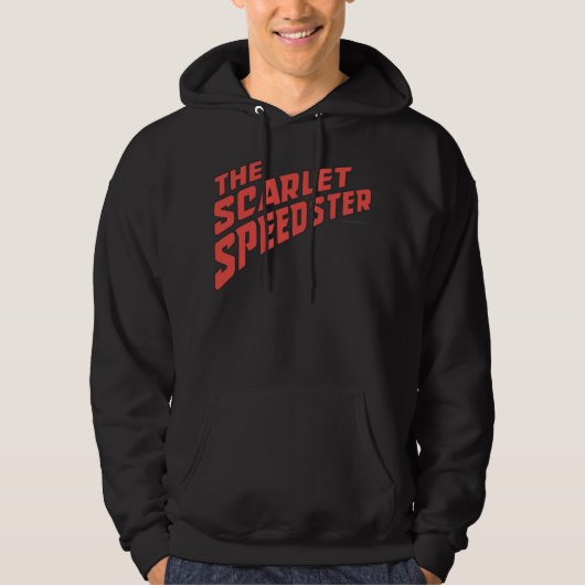 De Scarlet Speedster-Logo Hoodie (Voorkant)