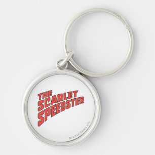 De Scarlet Speedster-Logo Sleutelhanger