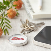 De Scarlet Speedster-Logo Sleutelhanger (Zijkant)