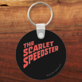 De Scarlet Speedster-Logo Sleutelhanger (Voorkant)