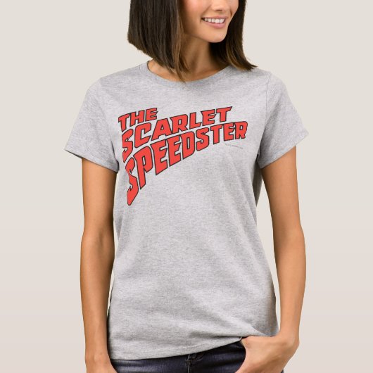 De Scarlet Speedster-Logo T-shirt (Voorkant)
