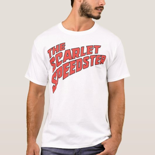 De Scarlet Speedster-Logo T-shirt (Voorkant)