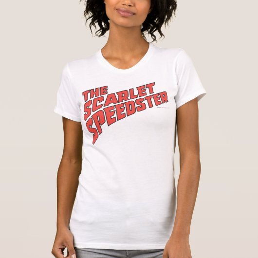 De Scarlet Speedster-Logo T-shirt (Voorkant)