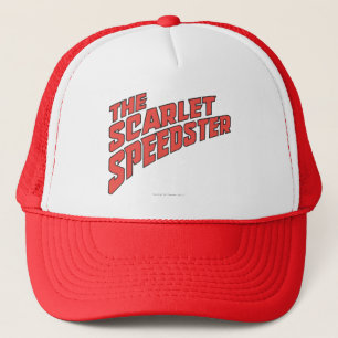 De Scarlet Speedster-Logo Trucker Pet