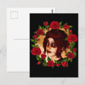 De Scarlet Sugar Doll Briefkaart (Voorkant / Achterkant)