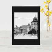 De Scène 1912 van de Straat van Seoel, Korea Kaart (Gele Bloem)