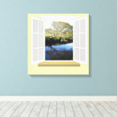 De Scene Canvas Afdruk (Insitu (Houten vloer))