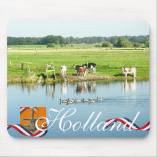 De Scene Cows & Ducks Natuur Mousepad Muismat