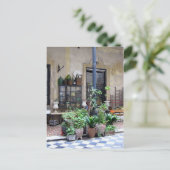 De Scène van Buenos Aires met Groene Planten in Co Briefkaart (Staand voorkant)