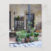 De Scène van Buenos Aires met Groene Planten in Co Briefkaart (Voorkant)