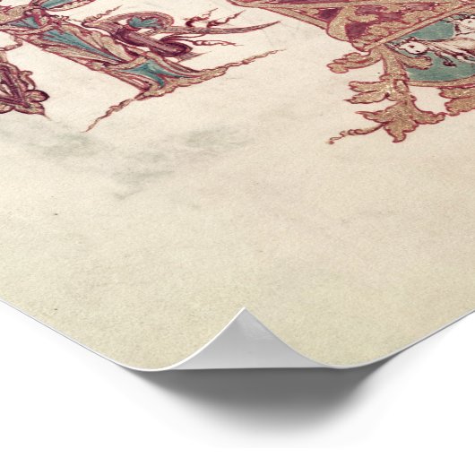 De scène van Christus 2 Poster (Hoek)