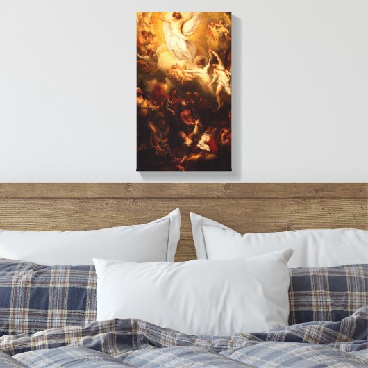 De scène van Christus Canvas Afdruk (Insitu (Slaapkamer))