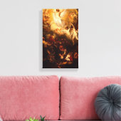De scène van Christus Canvas Afdruk (Insitu (Woonkamer))