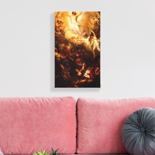 De scène van Christus Canvas Afdruk (Insitu (Woonkamer))