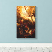 De scène van Christus Canvas Afdruk (Insitu (Houten vloer))