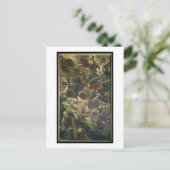 De scène van Christus (fresco) Briefkaart (Staand voorkant)