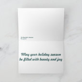 De Scène van de berg Feestdagen Kaart (Binnen)