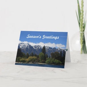 De Scène van de berg Feestdagen Kaart