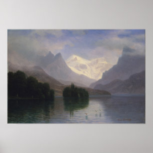 De Scène van de berg Poster