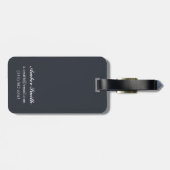 De Scène van de bizon - Fairwell, Alaska Bagagelabel (Achterkant horizontaal)