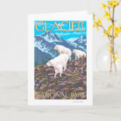 De Scène van de Geiten van de berg - het Nationale Kaart (Gele Bloem)