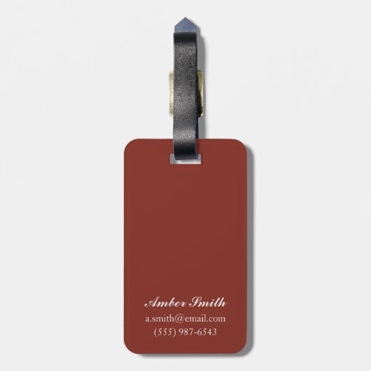 De Scène van de kariboe - Sitka, Alaska Bagagelabel (Achterkant verticaal)