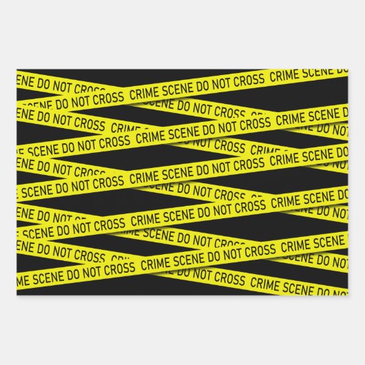 De scène van de Krim van de nieuwheid snijdt geen  Inpakpapier Vel (Voorkant 3)