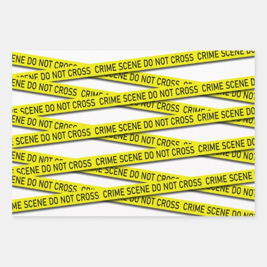 De scène van de Krim van de nieuwheid snijdt geen  Inpakpapier Vel (Voorkant 2)