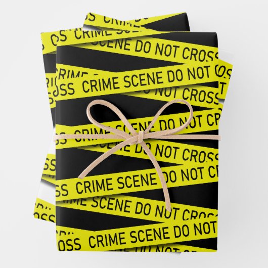 De scène van de Krim van de nieuwheid snijdt geen  Inpakpapier Vel (In situ)