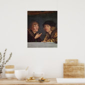 De Scène van de renaissance Poster (Keuken)