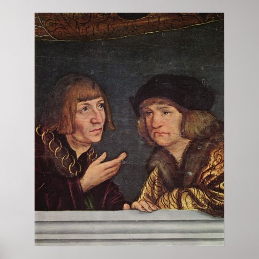 De Scène van de renaissance Poster (Voorkant)