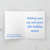 De Scène van de straat, Amsterdam, Seizoen, Feestdagen Kaart (Binnen)