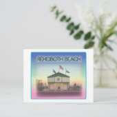 De Scène van het Ave Delaware - Rehoboth van het Briefkaart (Staand voorkant)