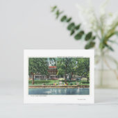 De Scène van het Park en van de Herberg Sherwood Briefkaart (Staand voorkant)