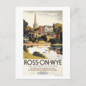 De Scene van het Poster van de Britse Spoorwegen Briefkaart (Voorkant)