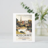 De Scene van het Poster van de Britse Spoorwegen Briefkaart (Staand voorkant)