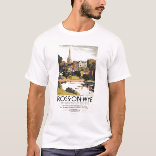 De Scene van het Poster van de Britse Spoorwegen T-shirt