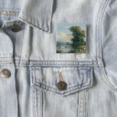 De Scene Vierkante Button 5,1 Cm (In situ)