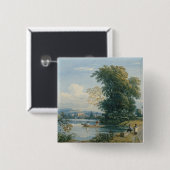 De Scene Vierkante Button 5,1 Cm (Voorkant /achterkant)