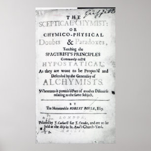 'De sceptische chymist' Poster