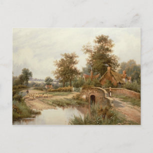 De schaafdrover briefkaart