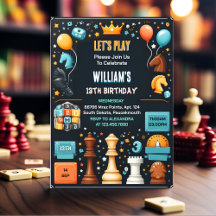 De Schaakkoning en Koningin Spel Nacht 13e Verjaar