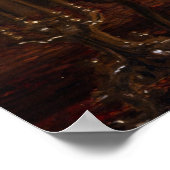 De schaakspelers van Thomas Eakins Poster (Hoek)