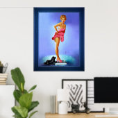 De schaal wordt niet gelinkt door Edward Runci Poster (Thuiskantoor)