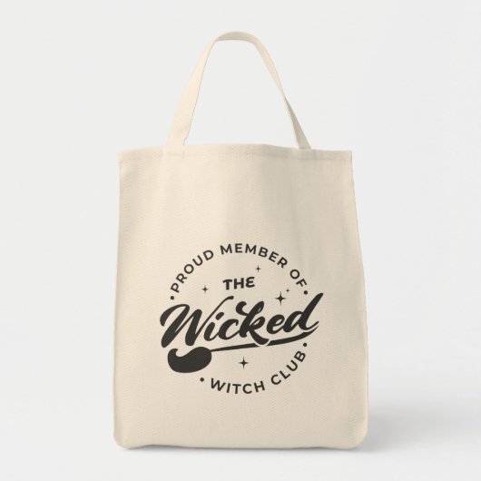 De schaamse heksenclub tote bag (Voorkant)