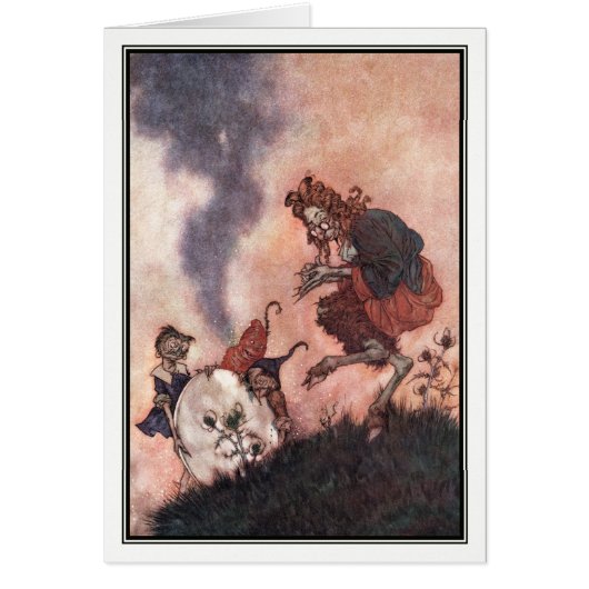 De schaamte Hobgoblin van Edmund Dulac (Voorkant)