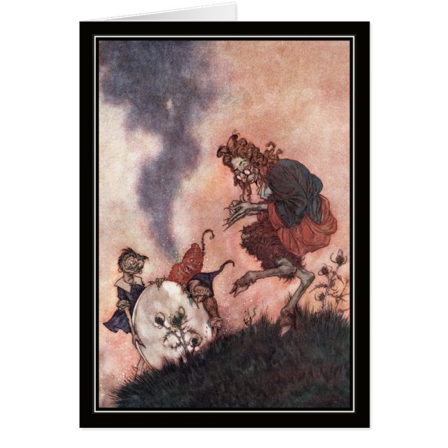 De schaamte Hobgoblin van Edmund Dulac (Voorkant)
